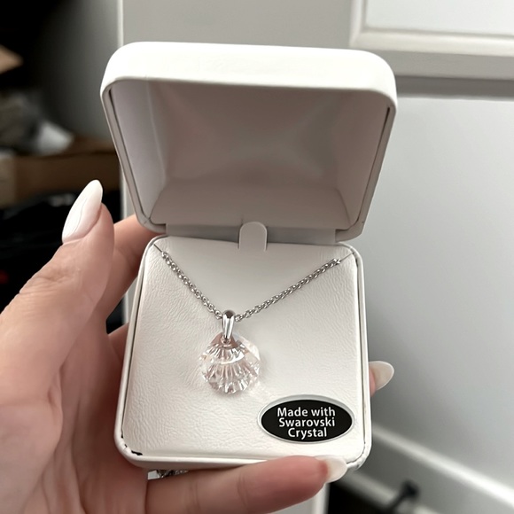 Seashell silver necklace - Picture 1 of 4